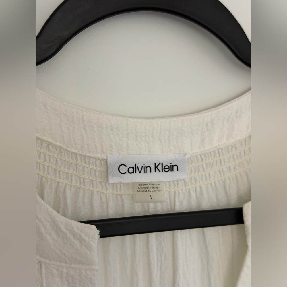 Calvin Klein White Maxi Dress - Picture 4 of 5